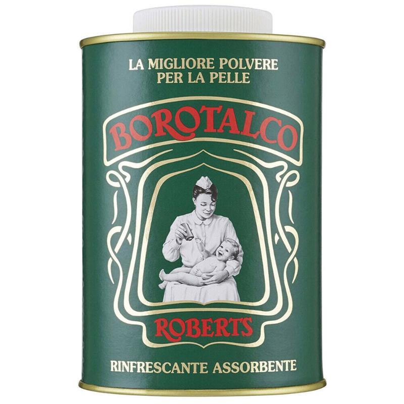 Borotalco Roberts rafraîchissant le talc absorbant pour les adultes et les enfants jar 500g