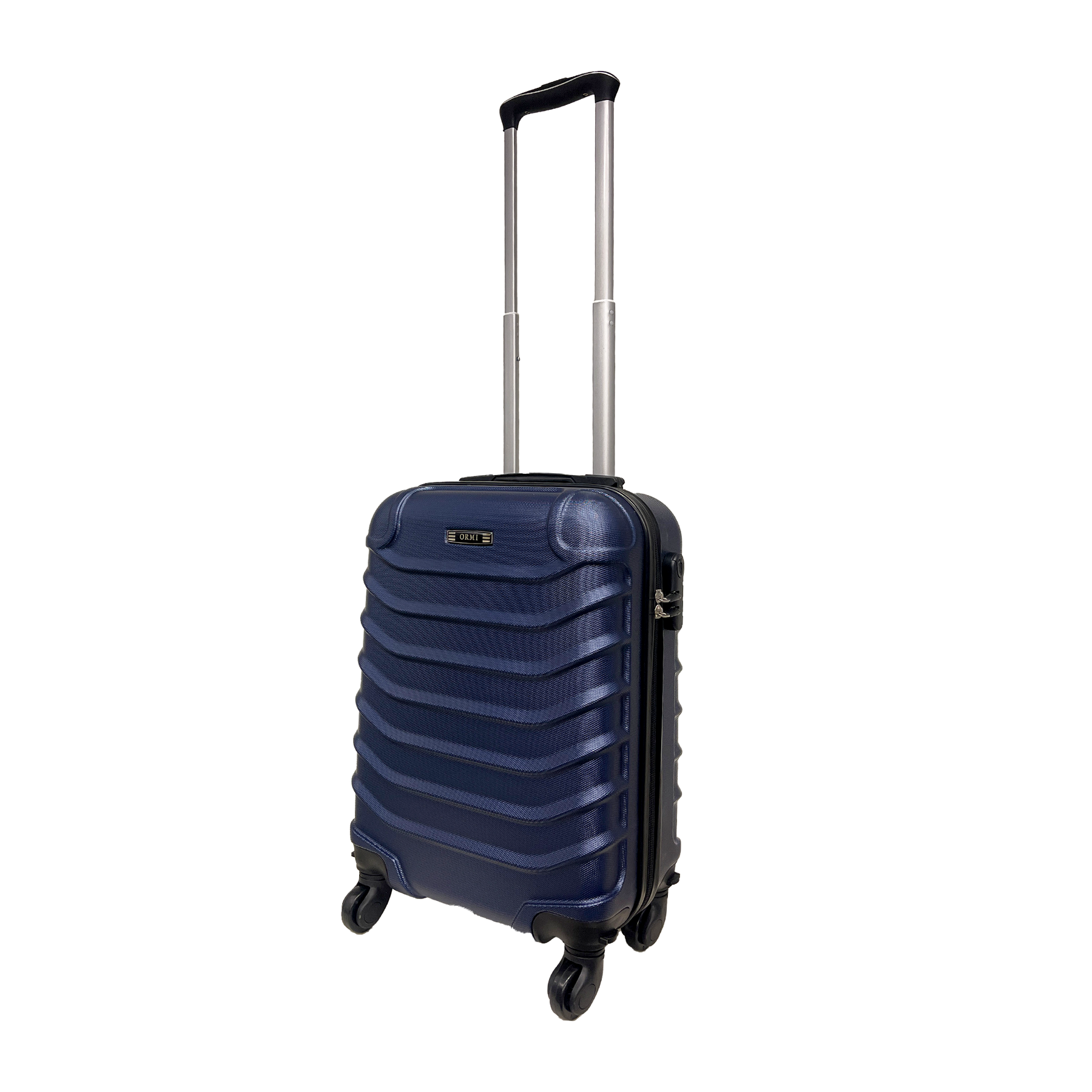LLD Ormi - Petits bagages à main rigide en ABS 18 "(52x36x20cm) avec roues pivotantes amovibles à 360 °
