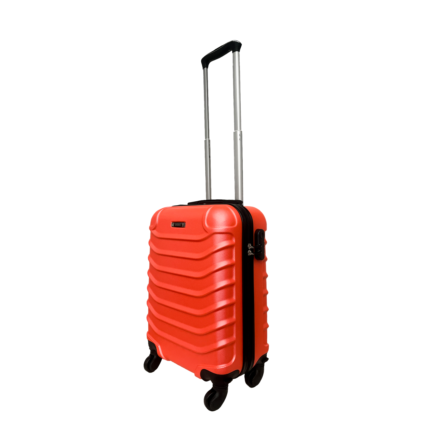 Lld ormi - litet styvt handbagage i ABS 18 "(52x36x20cm) med avtagbara svängbara hjul 360 °