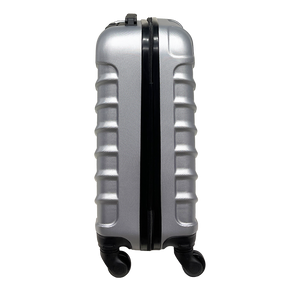 LLD ORMI - Kleines starres Handgepäck in ABS 18 "(52 x 36 x 20 cm) mit abnehmbaren Schwenkrädern 360 °