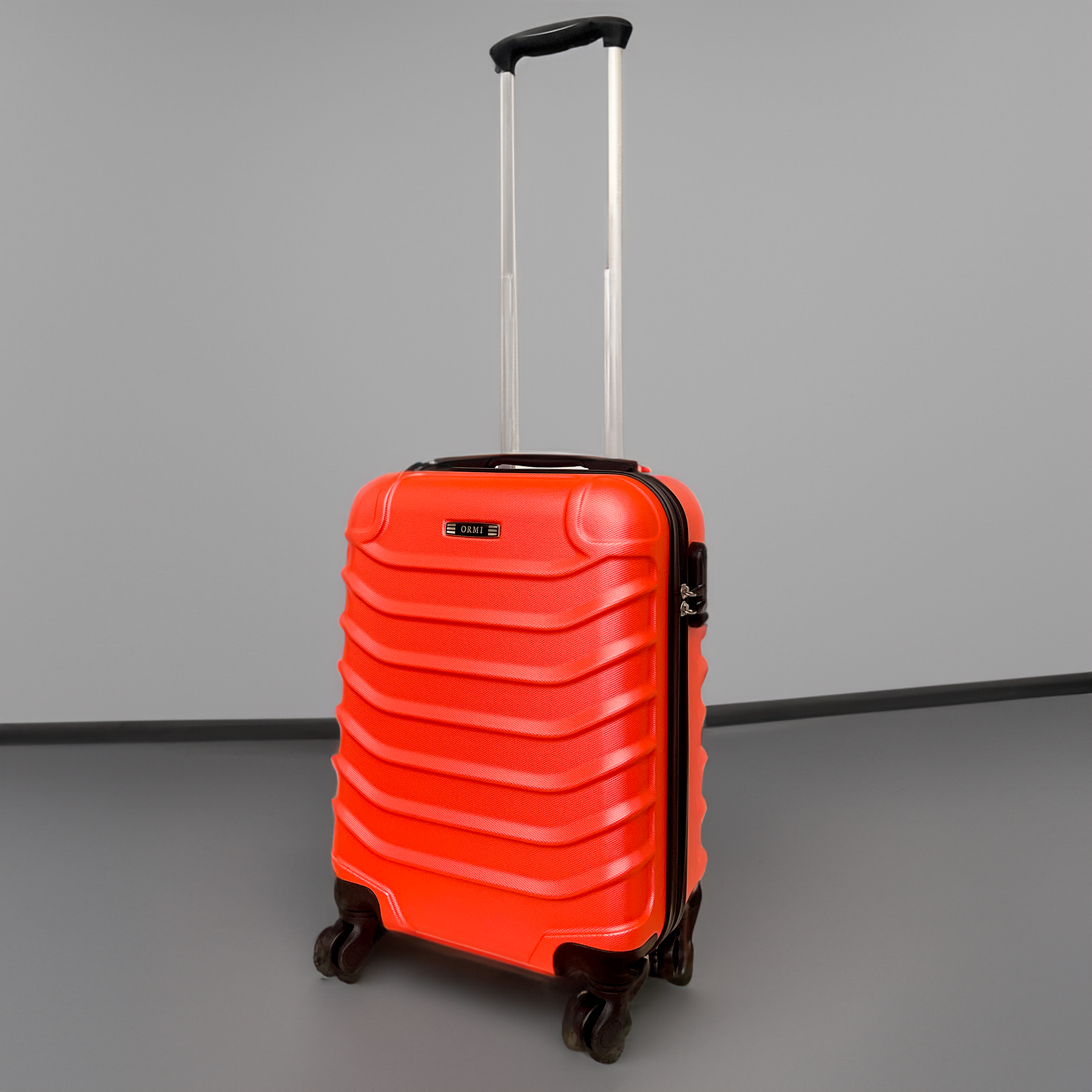 LLD ORMI - Mala kruta ručna prtljaga u ABS 18 "(52x36x20cm) s uklonjivim okretnim kotačima 360 °