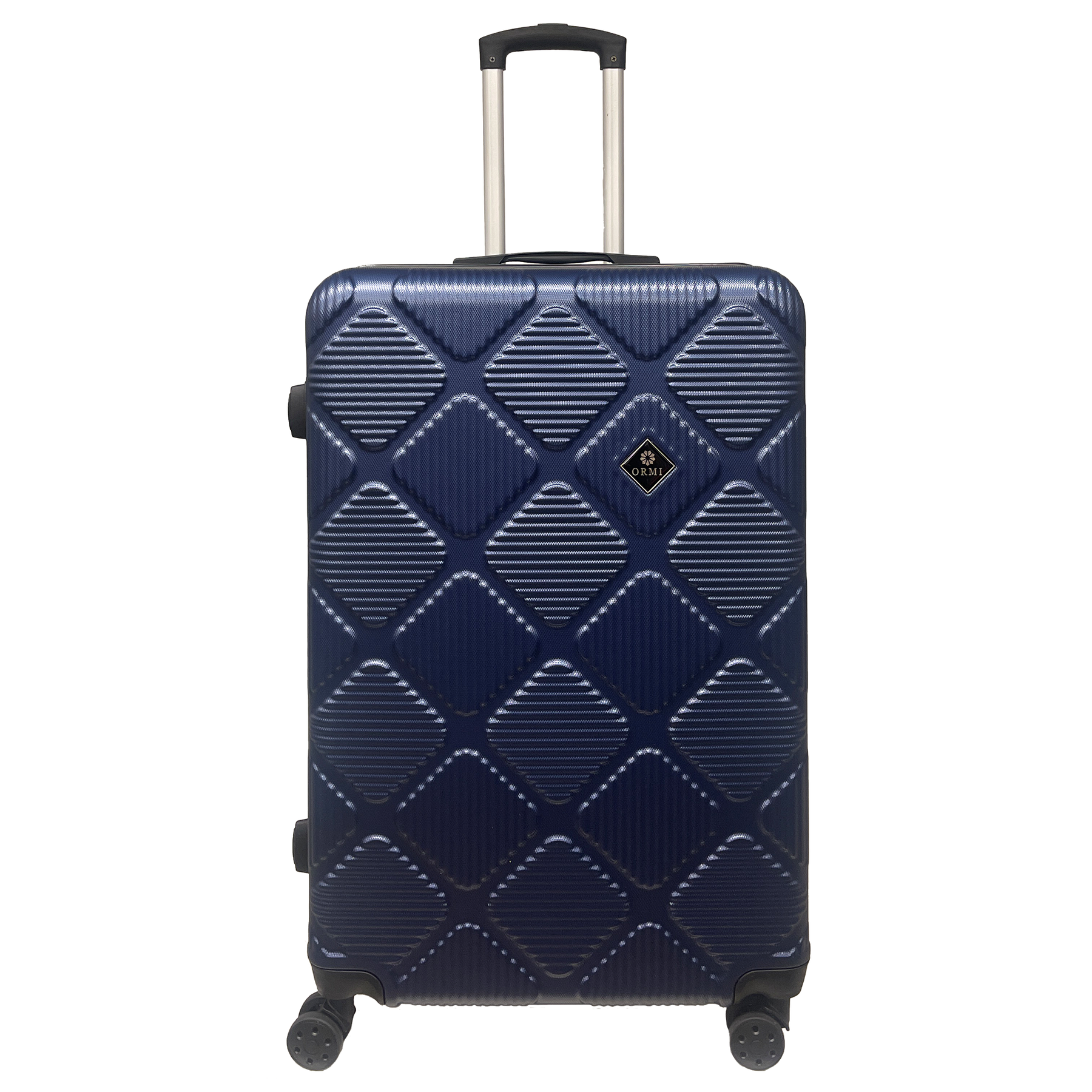 Ormi Diamond Lux: Grote koffer 75x50x30 cm, Harde schaal en ultralicht, 8 dynamische 360° wielen