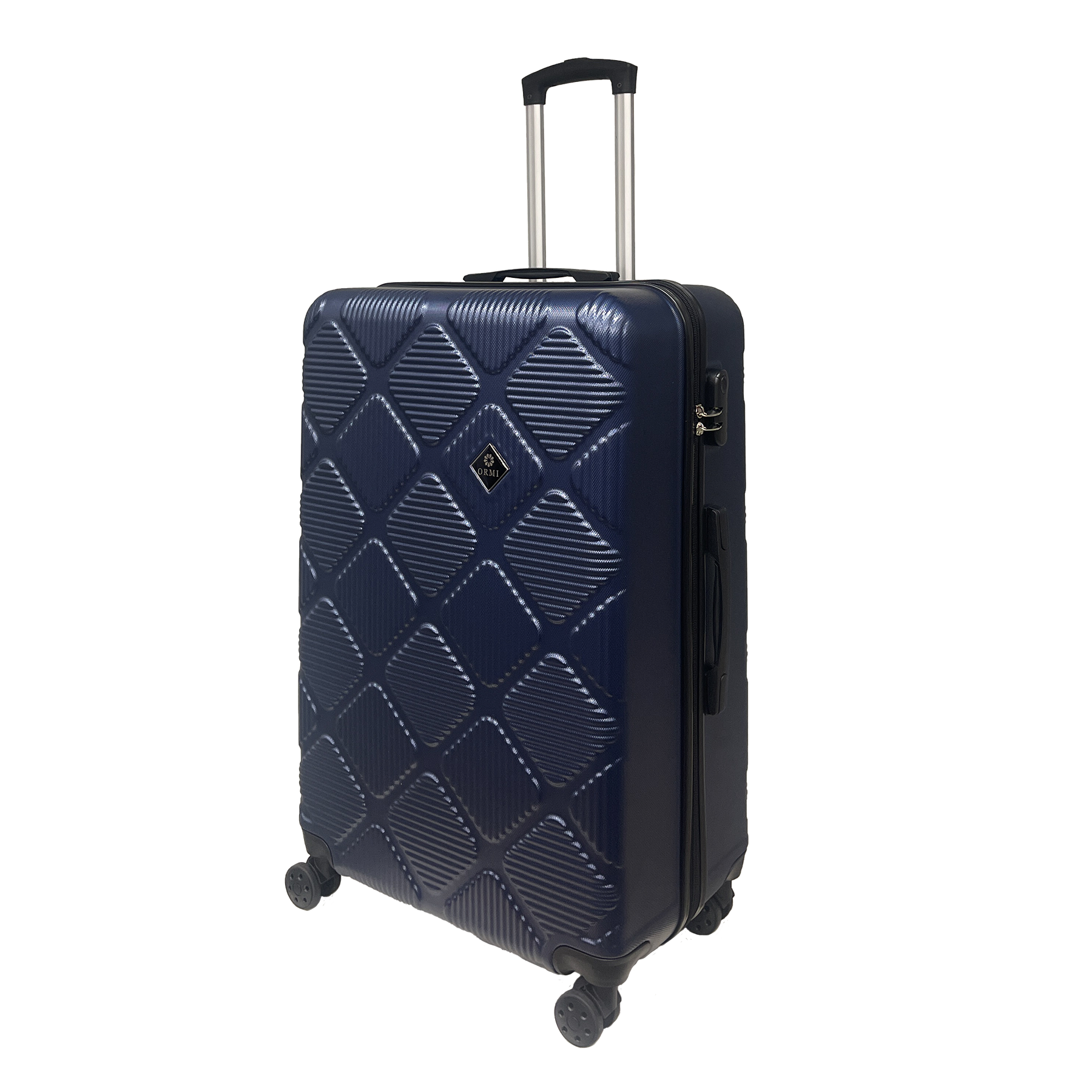 Ormi Diamond Lux : Grande valise 75x50x30 cm, Valise rigide et ultra légère, 8 roues dynamiques à 360°