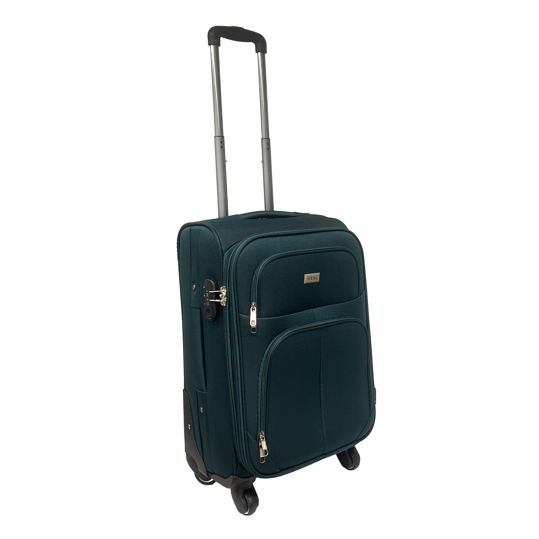Duża, rozszerzalna walizka podręczna Ormi Semirigida 55x38x22/27 cm - Materiał antyuderzeniowy i odporny