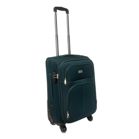 Large Ormi Semi-rigid Expandable Carry-on 55x38x22/27 cm - Shock-resistant and Durable Fabric
