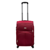 Large Ormi Semi-rigid Expandable Carry-on 55x38x22/27 cm - Shock-resistant and Durable Fabric