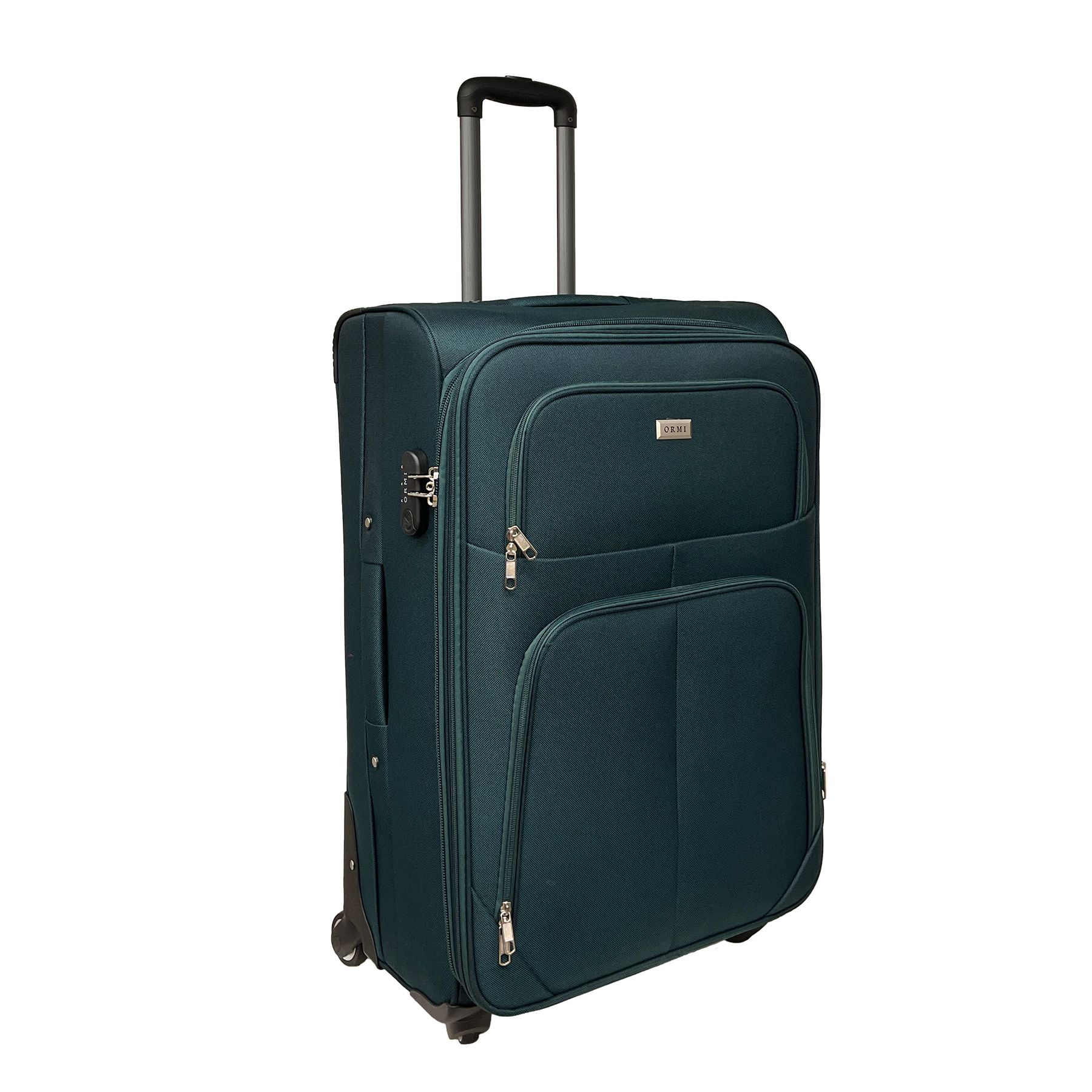 Duża, półsztywna walizka rozszerzana Ormi 75x48x30/35 cm - Materiał odporny na wstrząsy i trwały