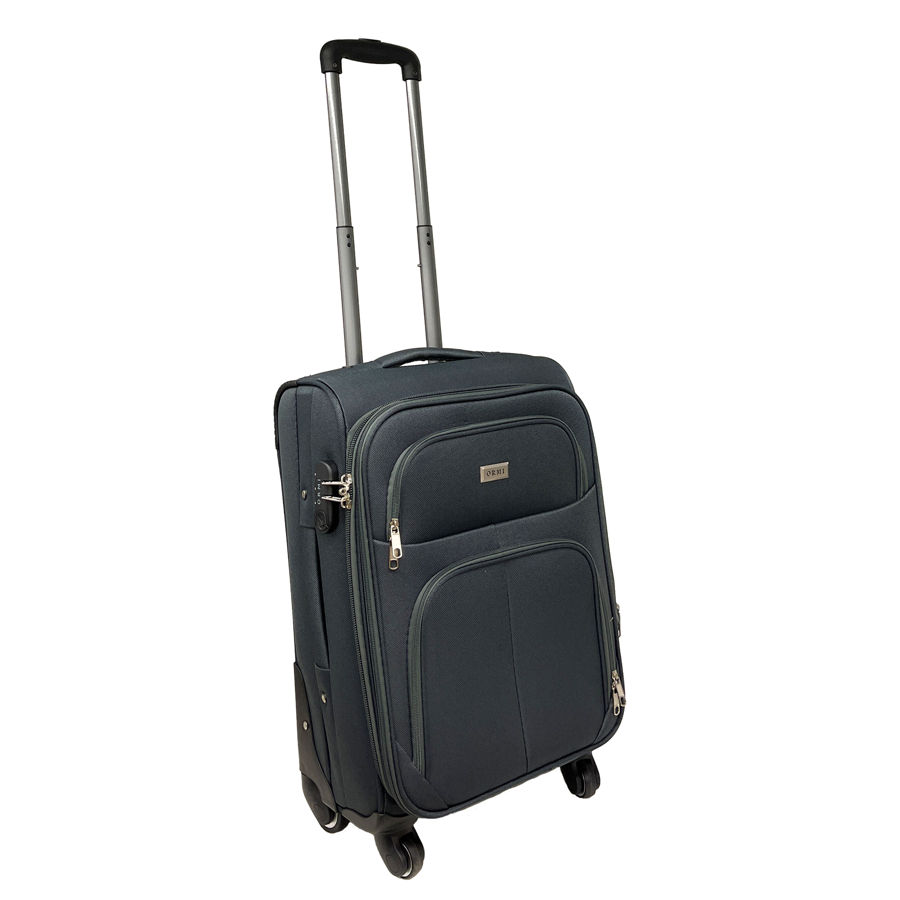 Grote Ormi Semi-rigide Uitbreidbare Handbagage 55x38x22/27 cm - Schokbestendige en Duurzame Stof