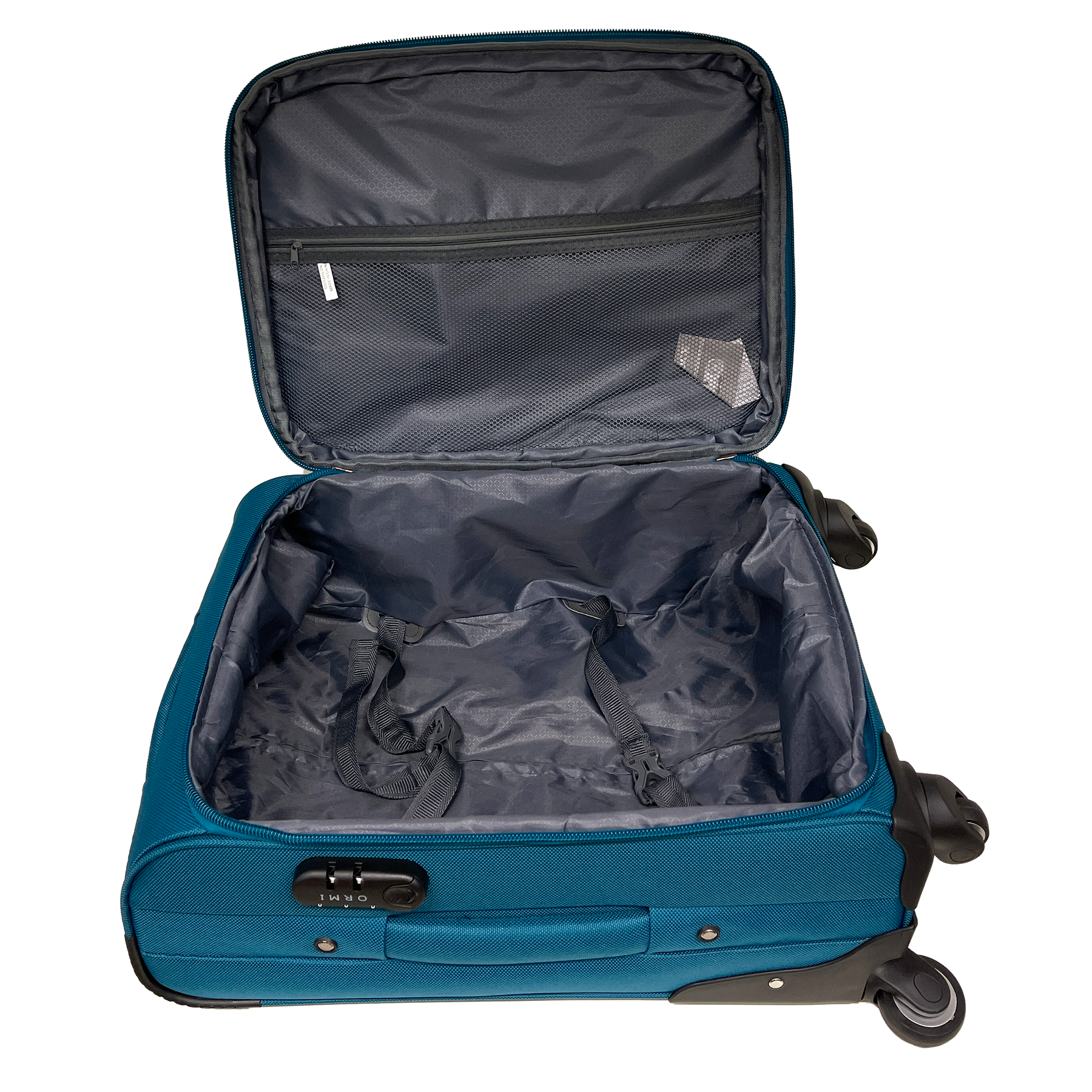 Ormi Semi-rigid Expandable Luggage Set Carry-on + Medium Suitcase - Shock-resistant and Durable Fabric