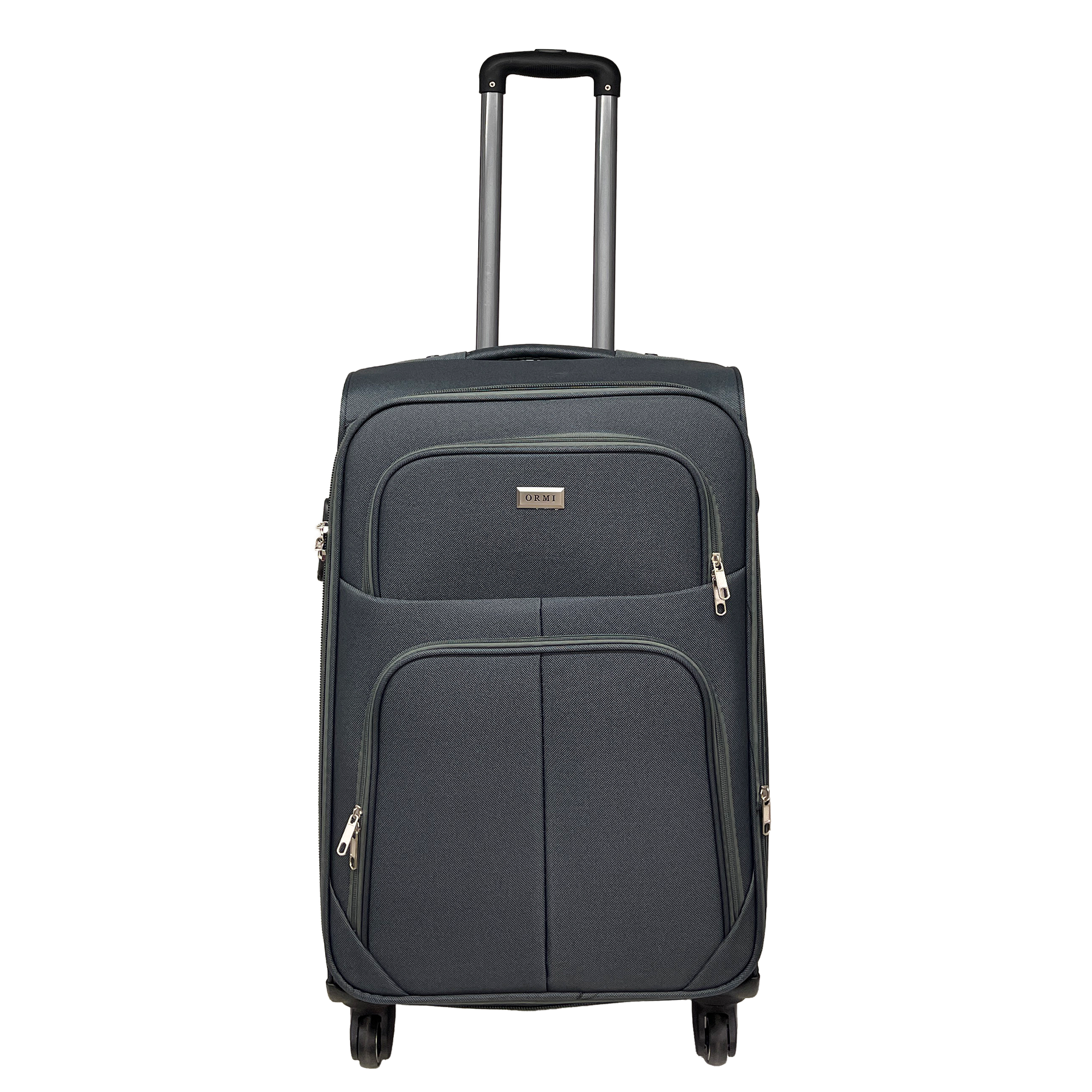 Medium Ormi Semi-rigid Expandable Suitcase 65x42x25/30 cm - Shock-resistant and Durable Fabric