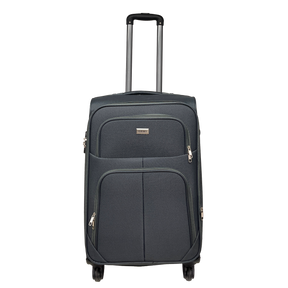 Medium Ormi Semi-rigid Expandable Suitcase 65x42x25/30 cm - Shock-resistant and Durable Fabric