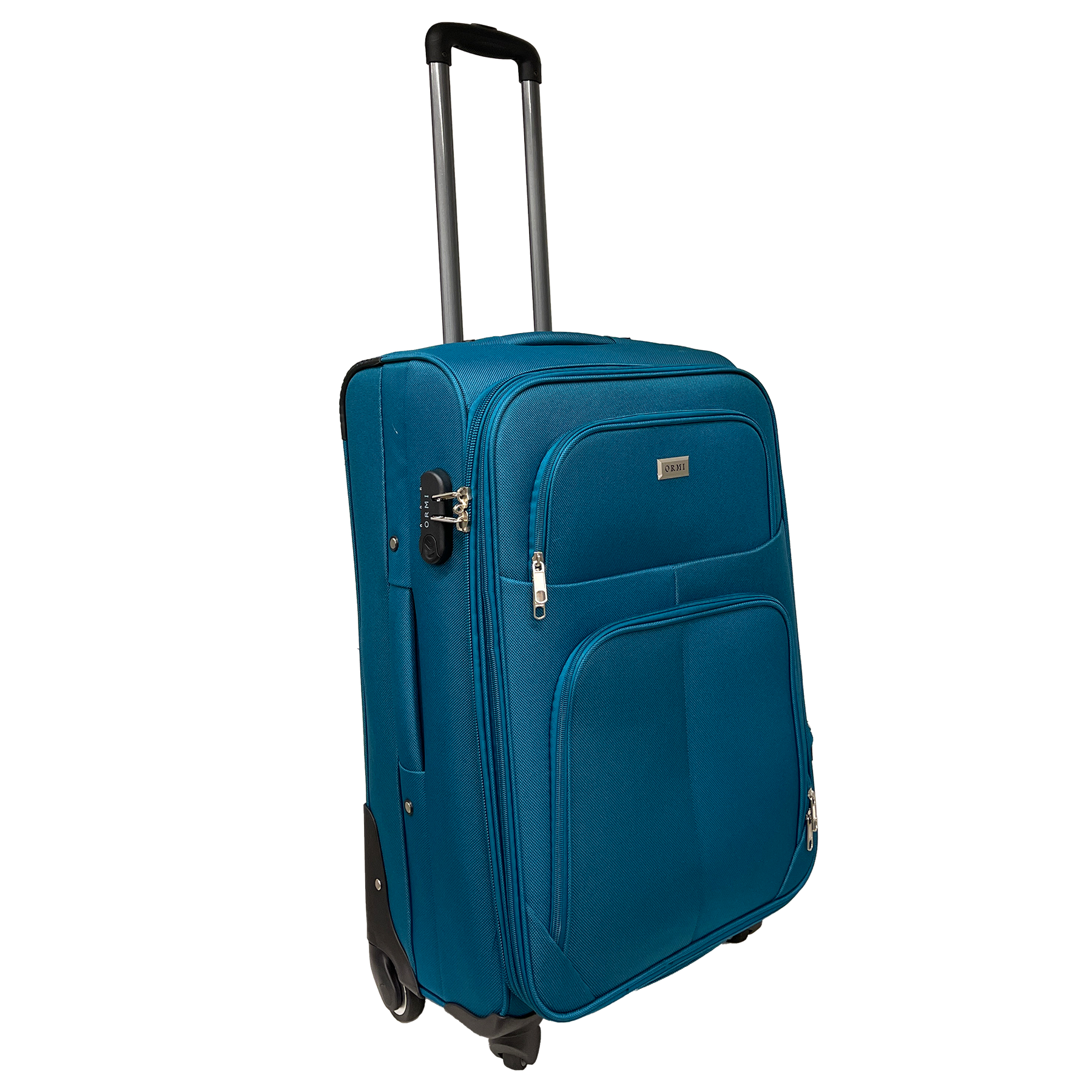 Sæt af Ormi halvstive, udvidelige håndbagage + mellemstor kuffert - Stødresistent og holdbart stof