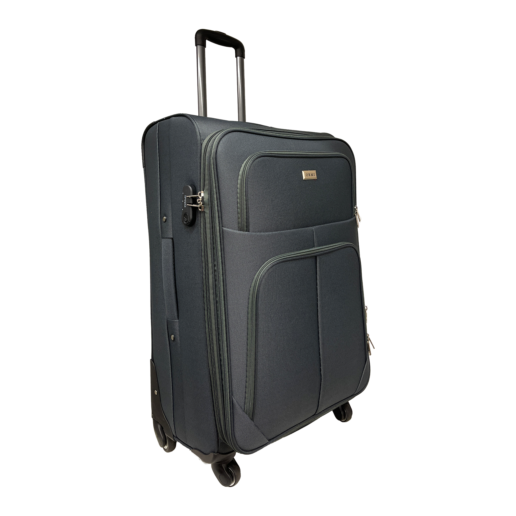 Stor halvstyv expanderbar resväska Ormi 75x48x30/35 cm - Stötdämpande och hållbart material