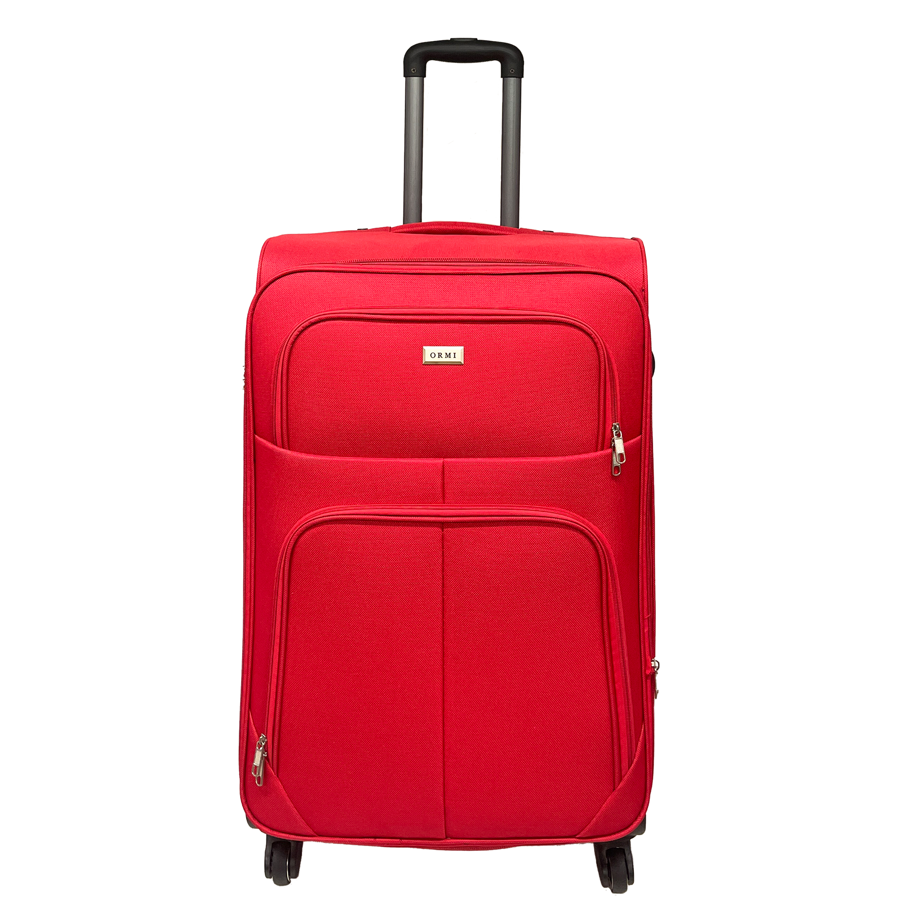 Großer, halbharter, erweiterbarer Koffer von Ormi 75x48x30/35 cm - Stoßfestes und strapazierfähiges Textil