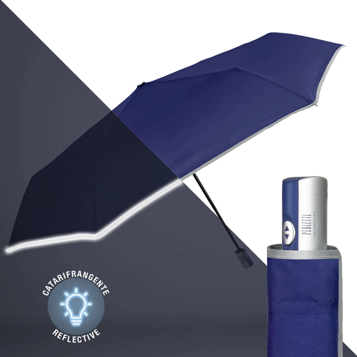 Pearls umbrella woman Mini Automatic Bordino cathi -frantic plain colored color