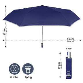 Pearls Umbrella Woman Mini Automatic Bordino Cathi -Frantic Plain Color Color