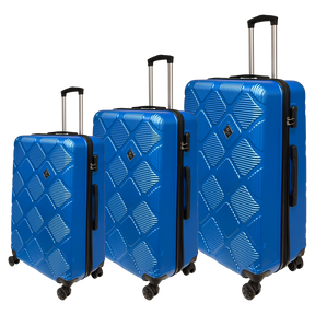 Σετ βαλίτσες ταξιδίου Ormi Diamond Lux - Ελαφρές, ανθεκτικές και κομψές | Περιλαμβάνει 3 τρόλεϊ