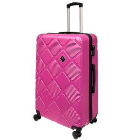 Ormi Diamond Lux: Large suitcase 75x50x30 cm, Hardshell and ultra-lightweight, 8 dynamic 360° wheels