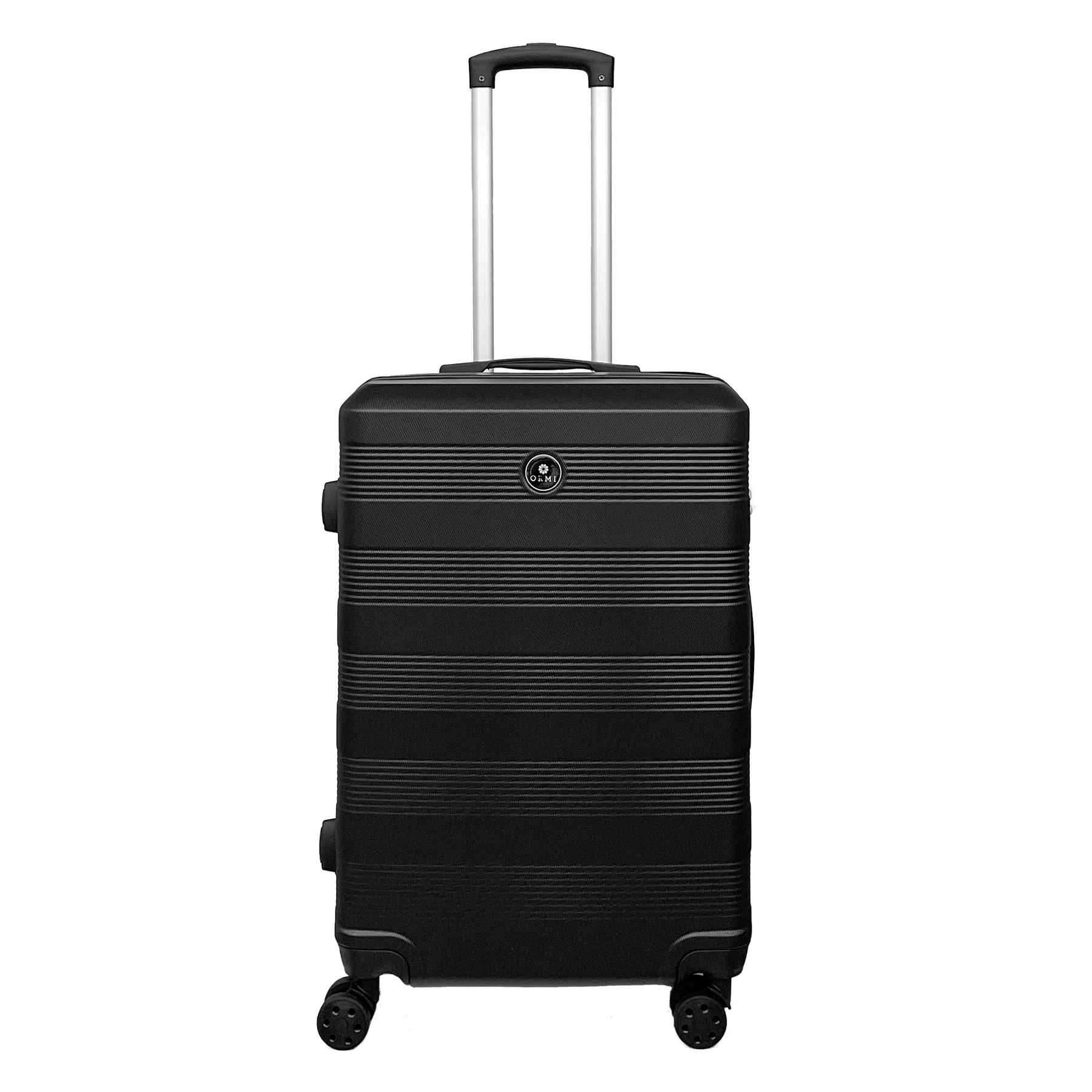 Ormi DuoLine Mittelgroßer Koffer, starrer Trolley, 65 x 45 x 25 cm, ultraleicht, aus ABS mit 4 um 360° drehbaren Rädern