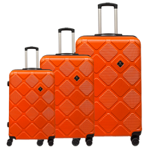 Rejsesæt Ormi Diamond Lux - Let, Holdbart og Elegant | Indeholder 3 kufferter med hjul