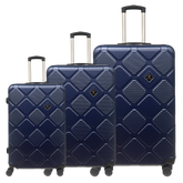 Zestaw walizek podróżnych Ormi Diamond Lux - Lekki, Wytrzymały i Elegancki | Zawiera 3 walizki na kółkach
