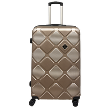 Ormi Diamond Lux: Duży walizka 75x50x30 cm, Twardy bagaż i ultralekki, 8 dynamicznych kółek 360°
