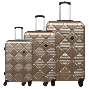 Nastavitev potniških kovčkov Ormi Diamond Lux - Lahka, Trajna in Elegantna | Vključuje 3 torbe na kolesih