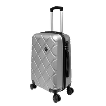 Ormi DuoLine Medium Hardshell Trolley Suitcase 65x45x25 cm Ultra Lightweight in ABS with 4 360° Swivel Wheels