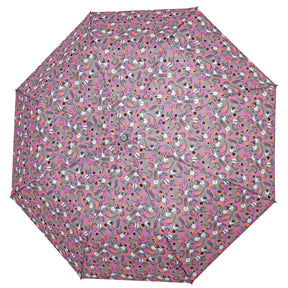 Screws umbrella open and close colorful polka dots automatic