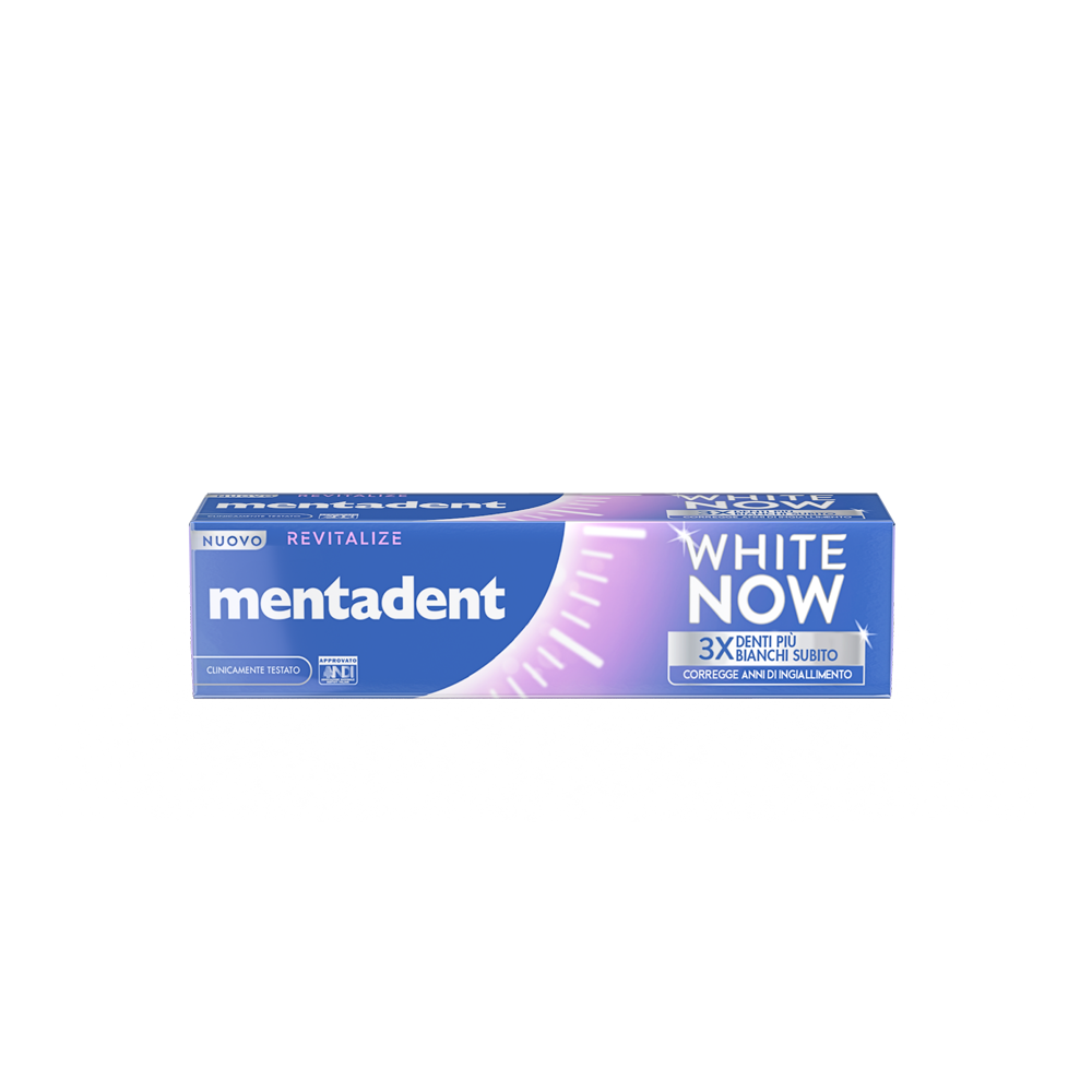 Mentadent White Now - Revitalize Creme dental de clareamento 75ml