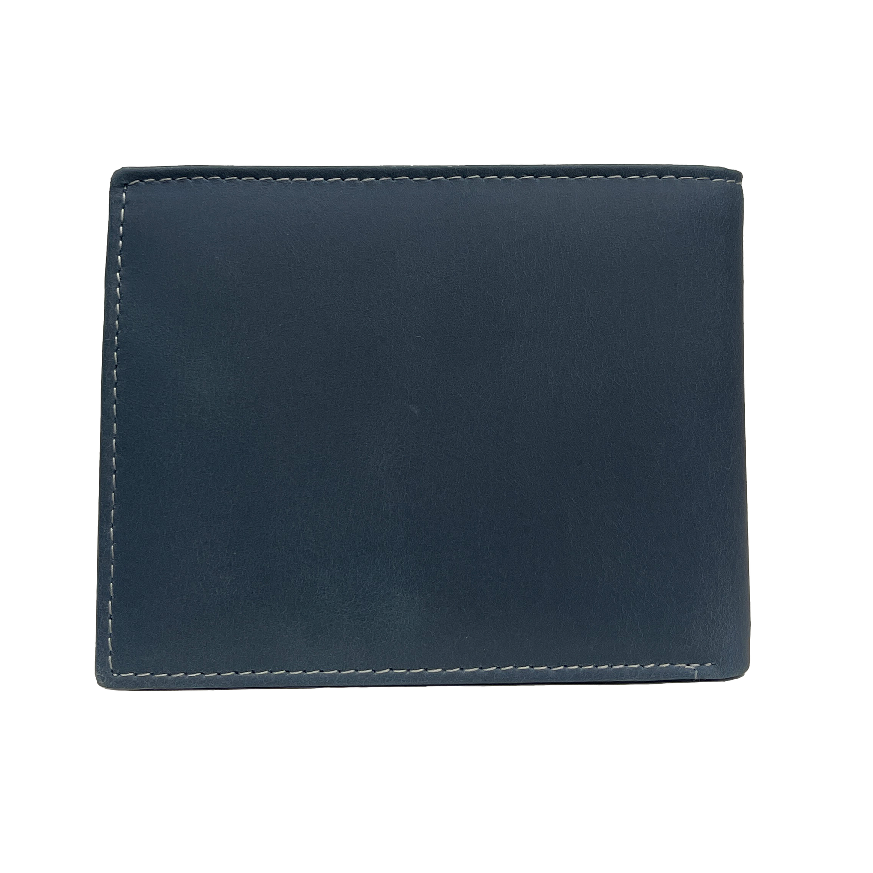 EC Coveri Men's Wallet en cuir Vera avec des rayures colorées