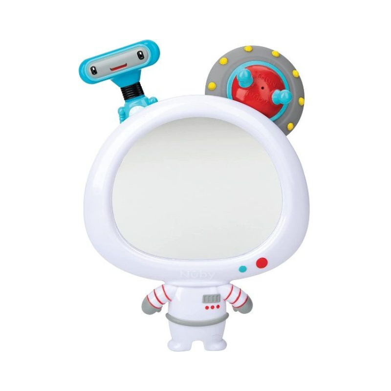 Nuby set spiegel badkamerspellen - astronaut