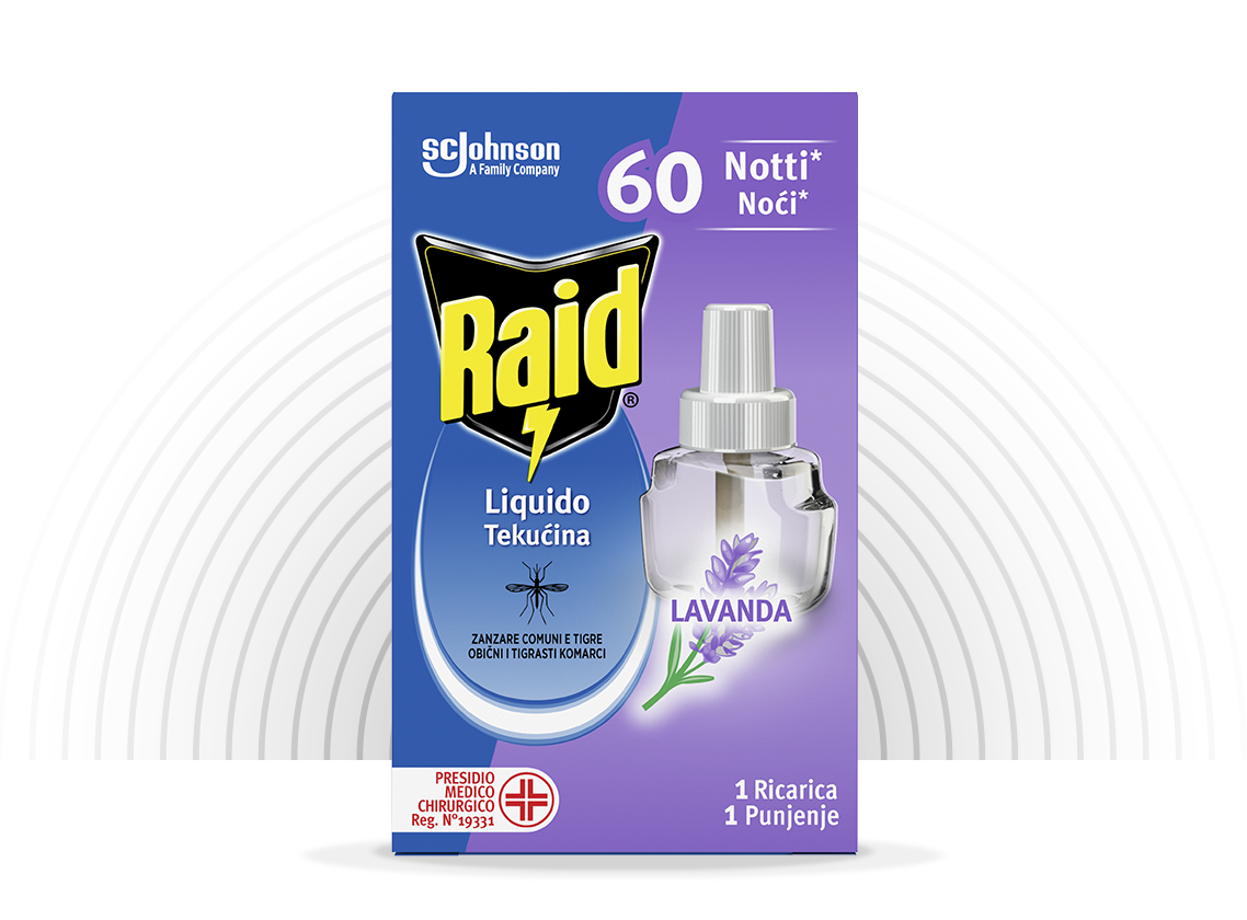 Raid Family liquid recharge 60 nights lavender