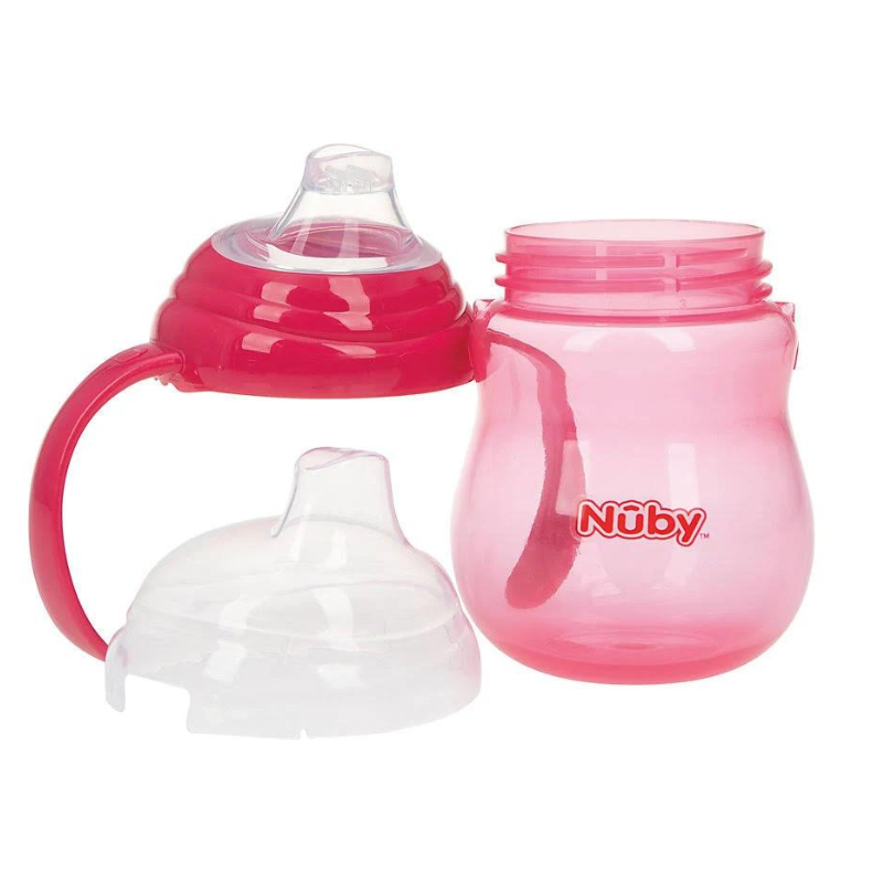 Nuby Anti Cup con boquilla de silicona - 270 ml - 6m+