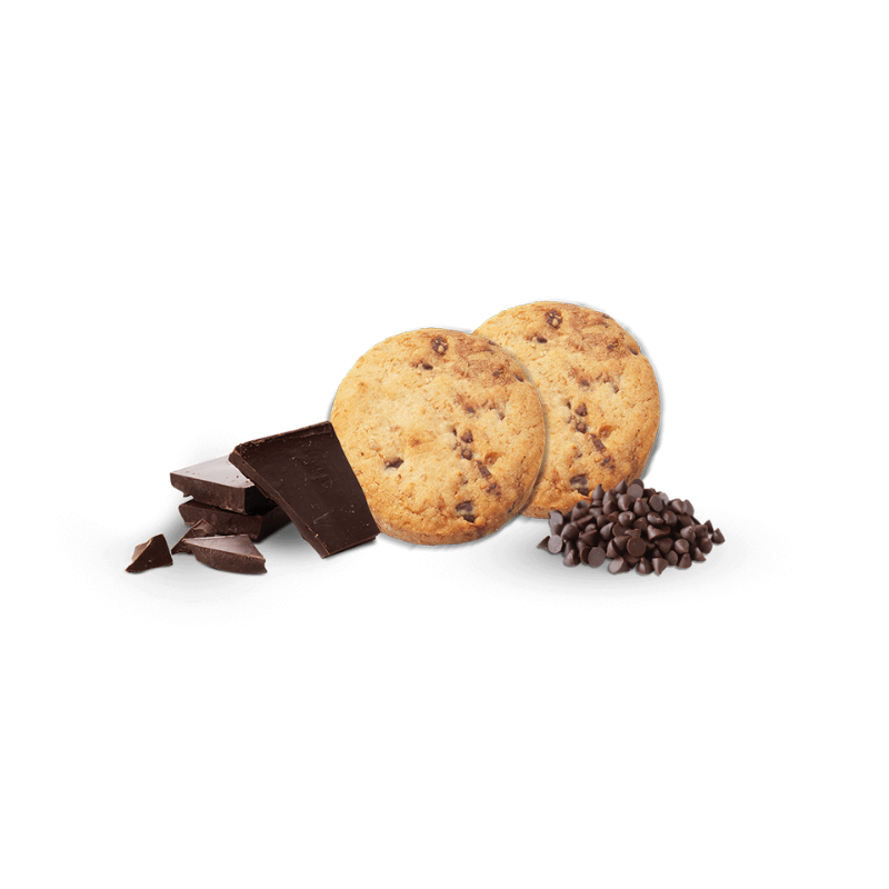 Melegatti One Too Cleal Biscuits met chocoladeschilfers 250 gram