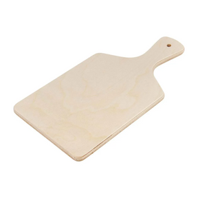 Rectangular Natural Wood Cut Size with 30x15cm Handle