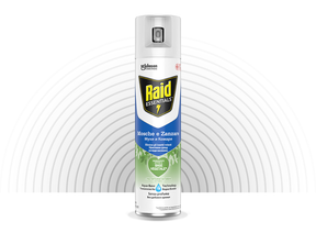 RAID insekticidas Essentials Mosche ir Mosquito purškalas 400 ml
