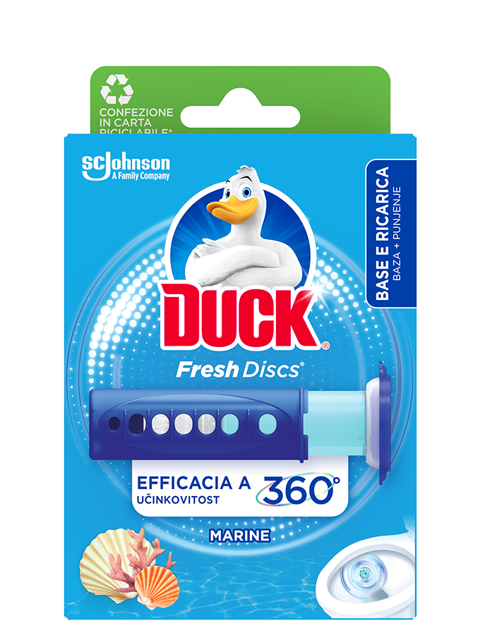 Duck Fresh Discs Gel Wc Base + Ricarica