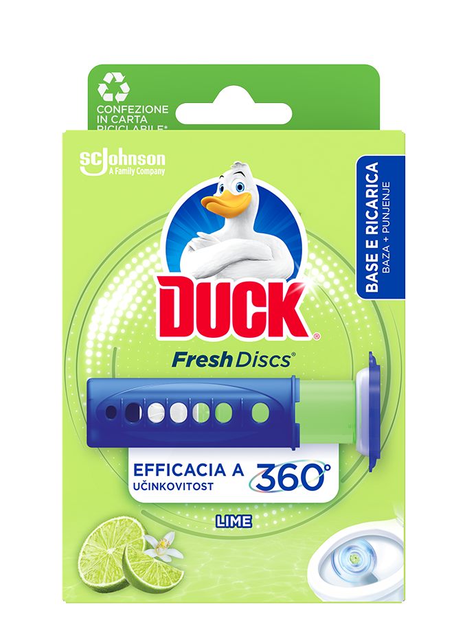 Ente frische Discs Gel Wc Basis + Aufladen