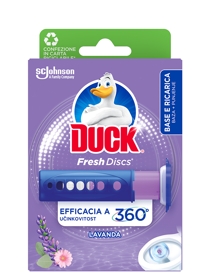 Canard Disques frais Gel WC base + recharge