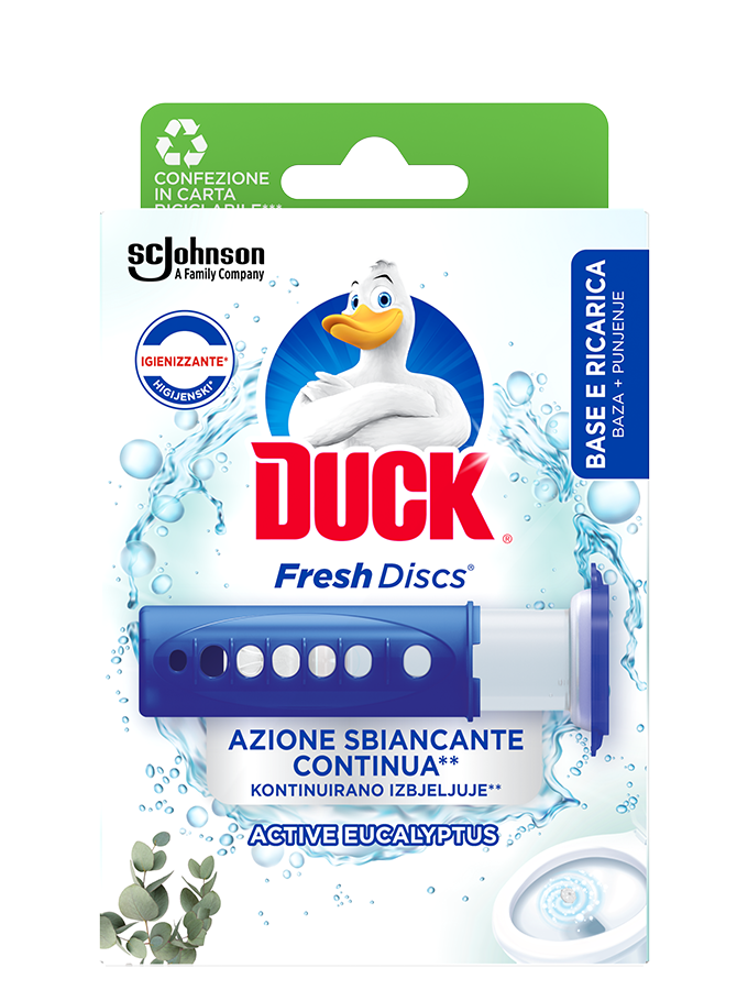 Canard Disques frais Gel WC base + recharge