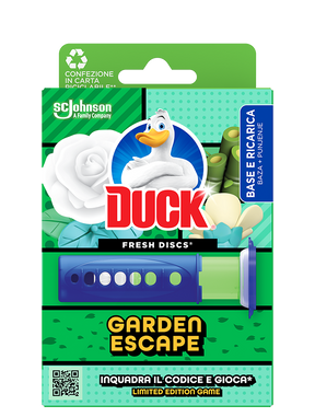 Duck friske diske gel wc base + genopladning