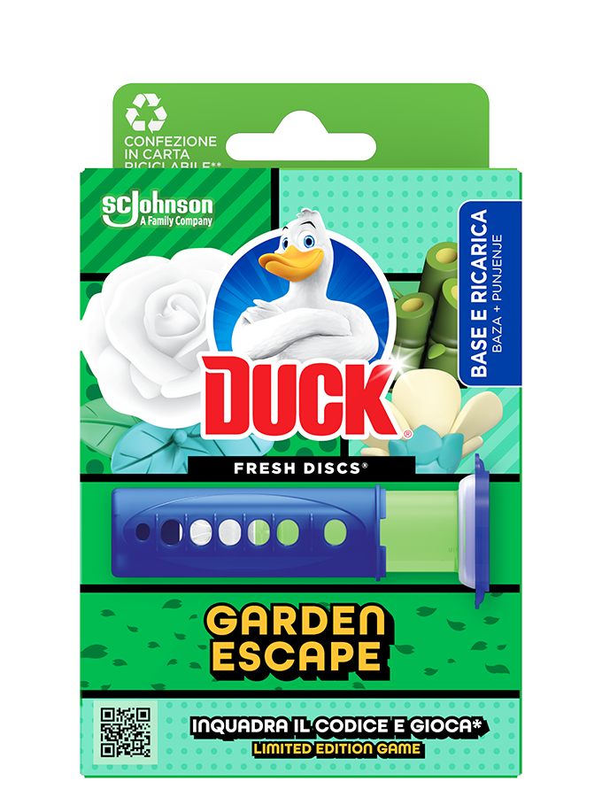 DUCK Fresh Discs Gel WC base + recharge