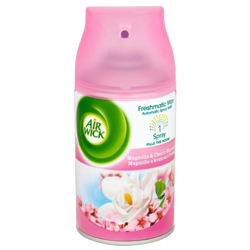 Air Wick Freshmatic Max Spray Ricarica Per Diffusore 250Ml - Magnolia e Fiori di Ciliegio