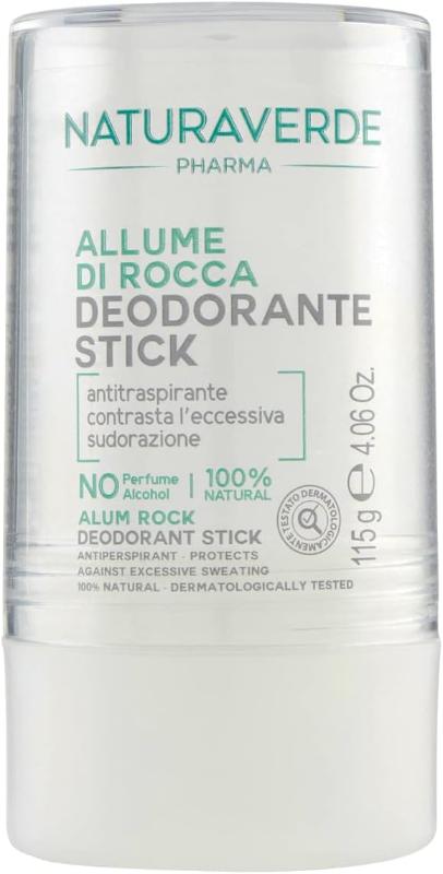 Naturaverde Alume of Rocca Stick deodorant for sensitive skin 115g