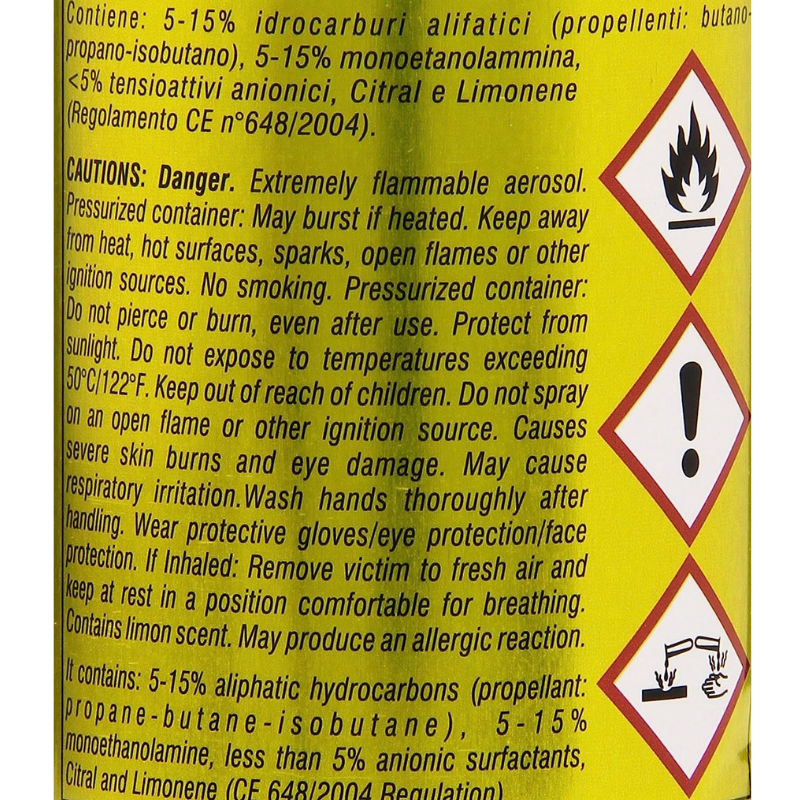 Strabilia Puliforn Sgrassatore Lucidante per Forni Spray Limone 300 Ml
