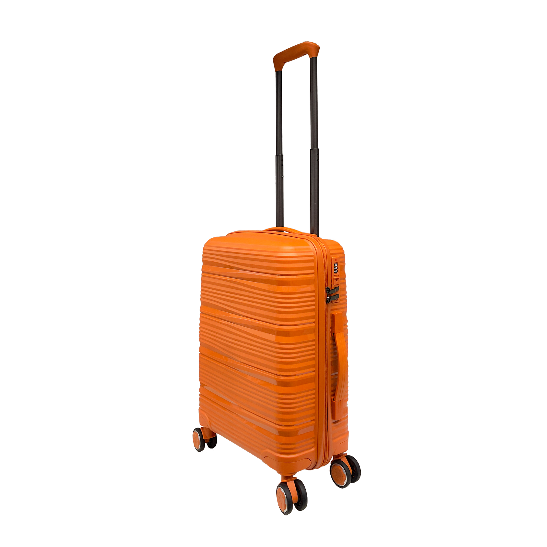 Vibrant Voyager: bagaż podręczny ścisły mandarynka spinner - kół 360 ° i zamek TSA