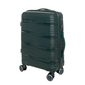 Vibrant Voyager: Hardshell Spinner Carry-On in Tangerine - 360° Wheels and TSA Lock