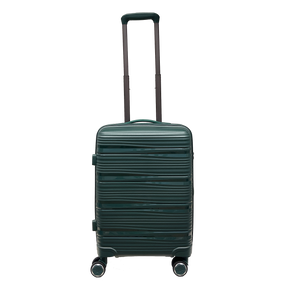 Vibrant Voyager: Hård handbagage Spinner i Tangerine - 360° hjul och TSA-lås