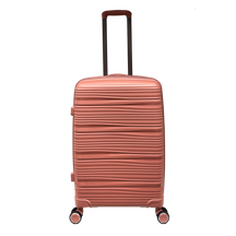 Medium Polypropylene Suitcase with Impact Resistance and Integrated TSA Lock